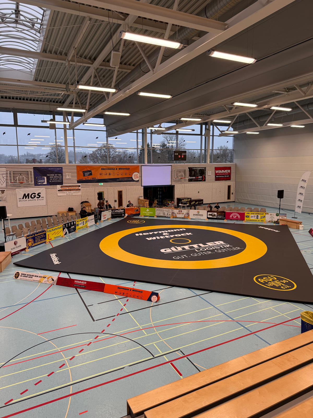 Wettkampfstätte Jahnhalle Hof